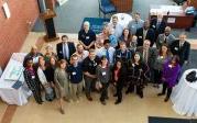 Engineering Students and Faculty at an event at Tri-Cities Center